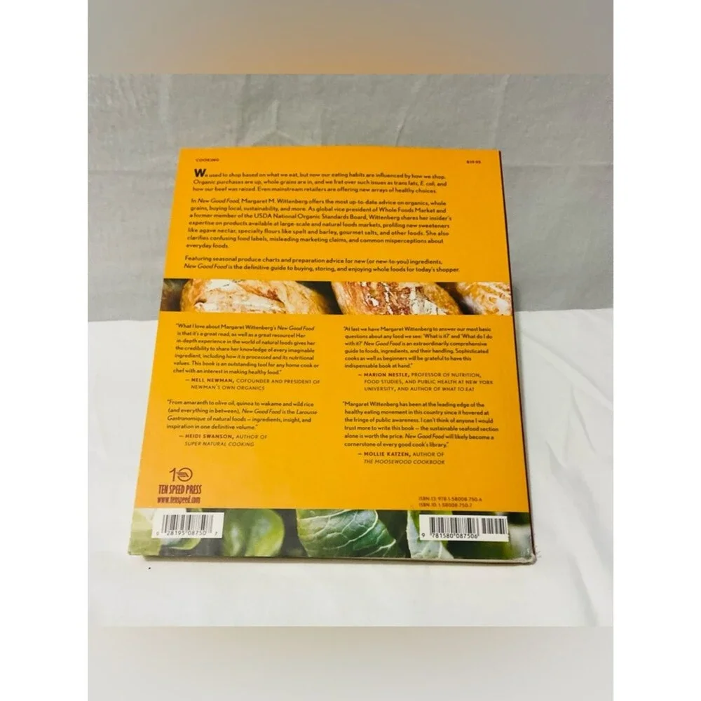 New Good Food by Margaret M. Wittenberg - Cookbook, Red & Yellow Cover
